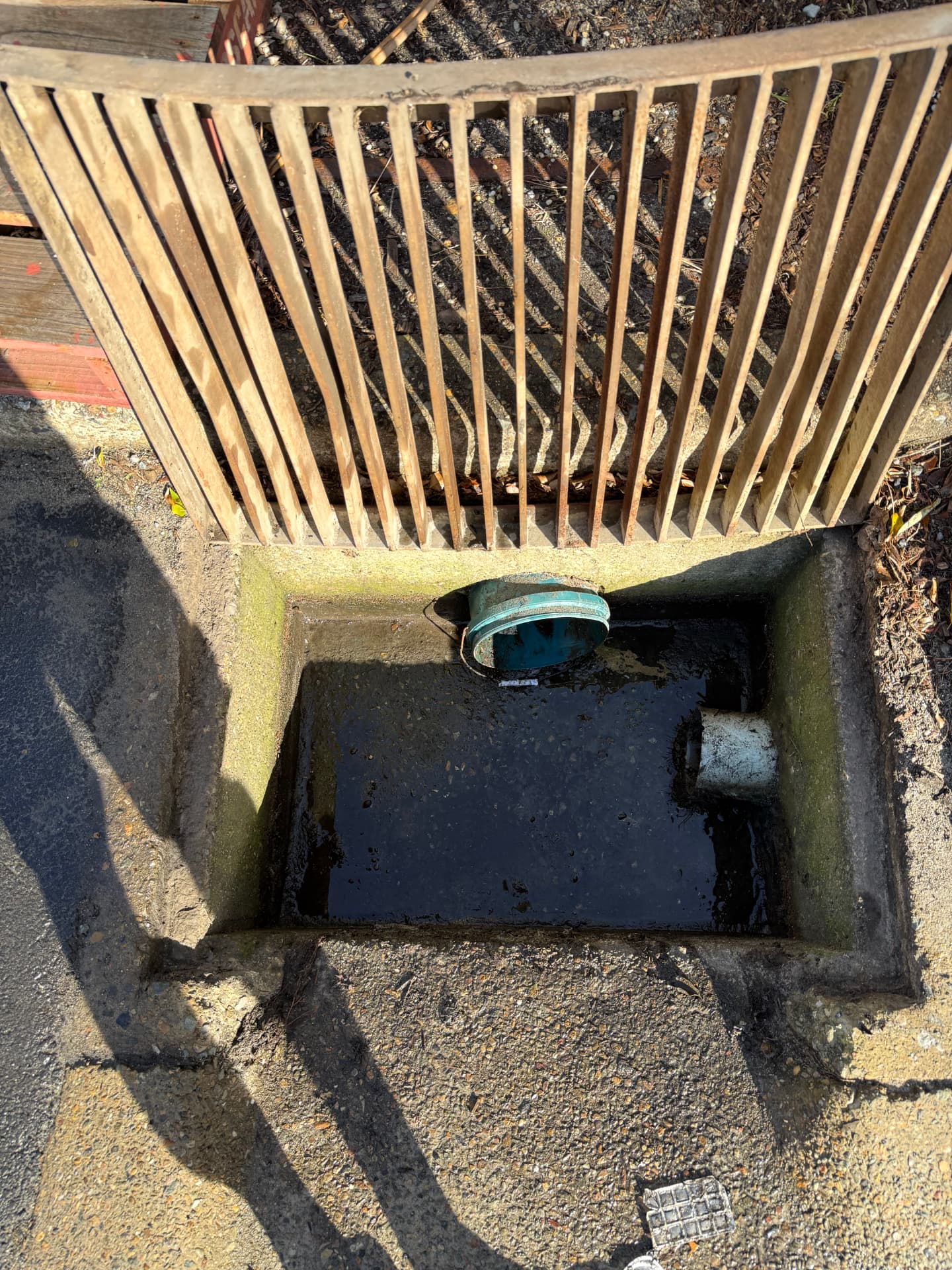 After Storm Drain Clean