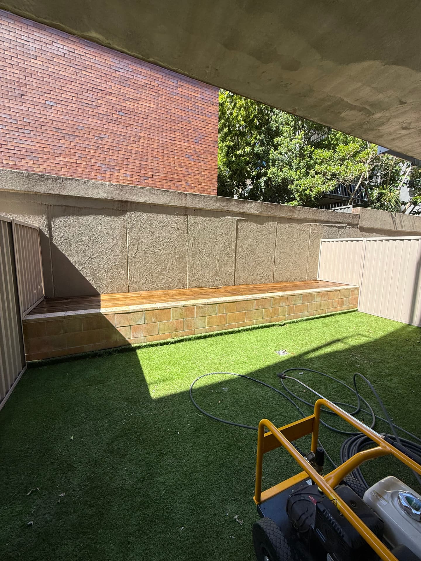After Pressure Wash